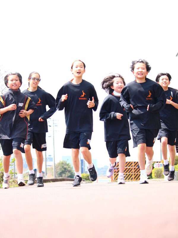 学年を超えたアットホームなチーム環境